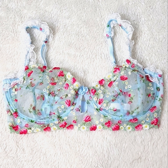 New! For Love and Lemons Aurelia Underwire Bra - Picture 6 of 12